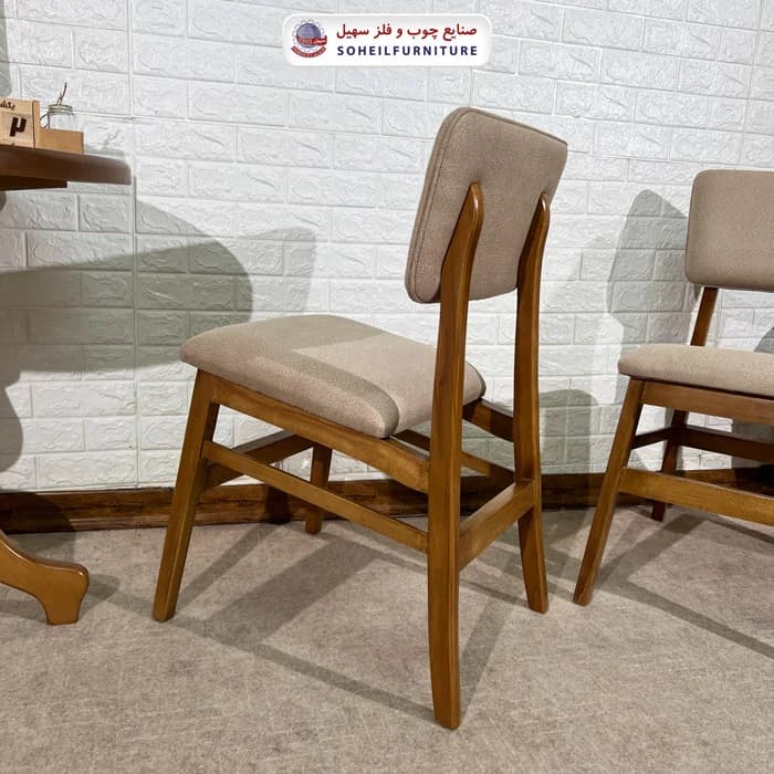 صندلی ناهارخوری چوبی هلنا سهیل — تصویر ۷