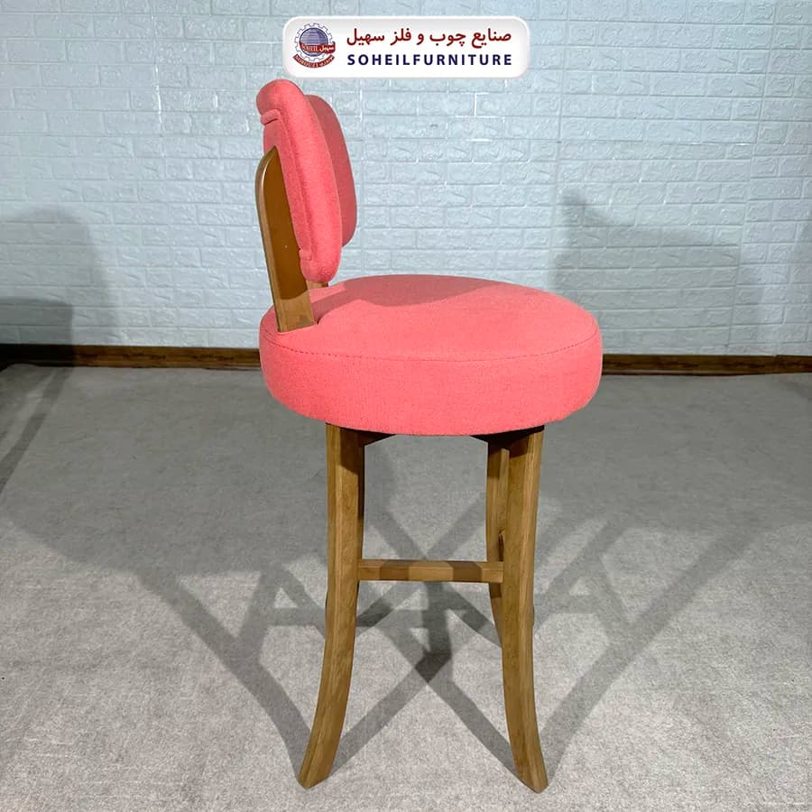 صندلی اپن لهستانی چوبی سهیل (گردان- دارای قابلیت چرخش 360 درجه) — تصویر ۵