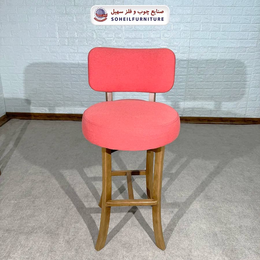 صندلی اپن لهستانی چوبی سهیل (گردان- دارای قابلیت چرخش 360 درجه) — تصویر ۴
