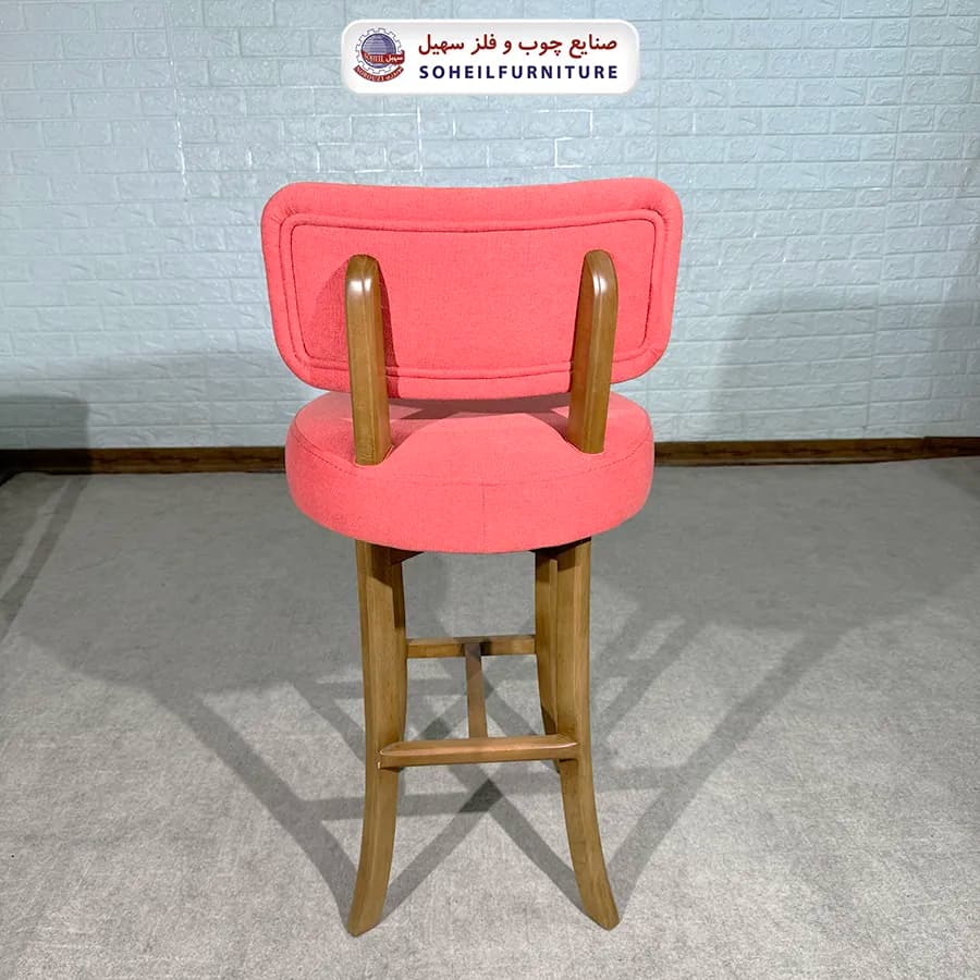 صندلی اپن لهستانی چوبی سهیل (گردان- دارای قابلیت چرخش 360 درجه) — تصویر ۳