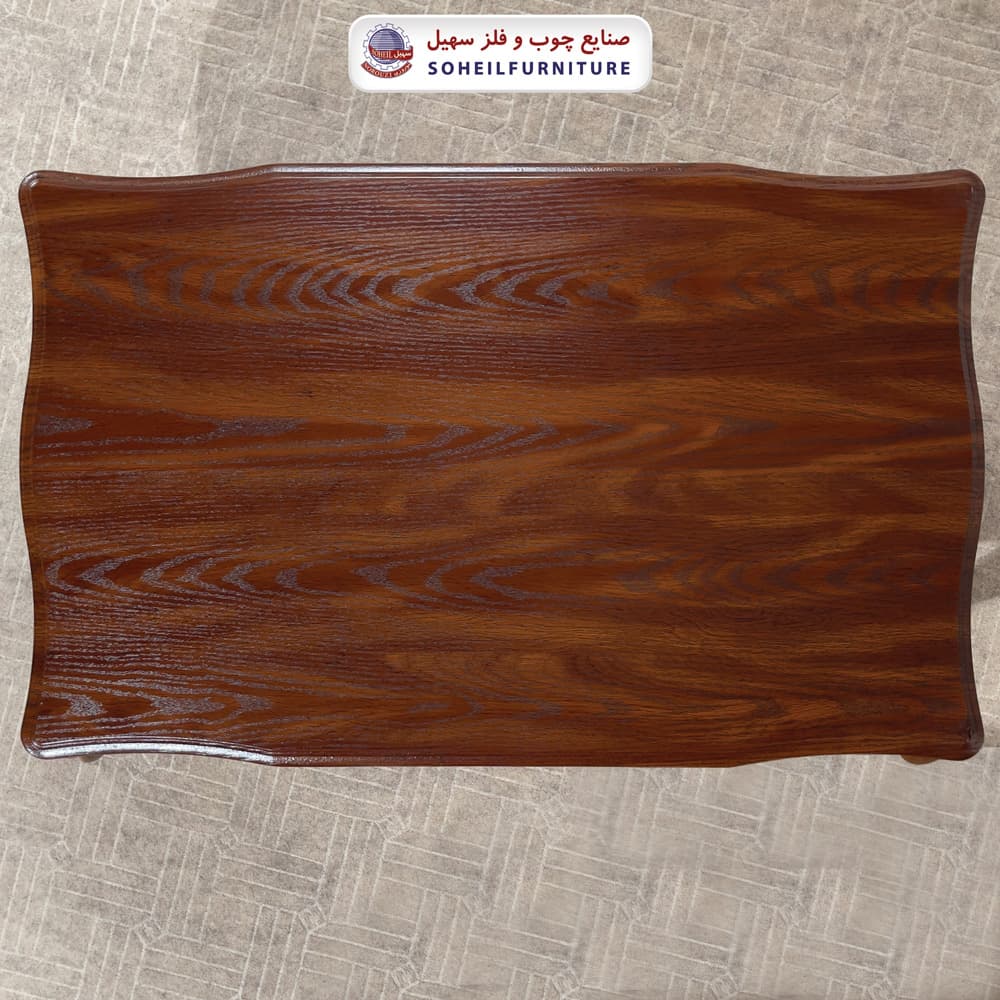 میز جلومبلی چوبی کلاسیک کشودار مدل 0070 سهیل — تصویر ۲