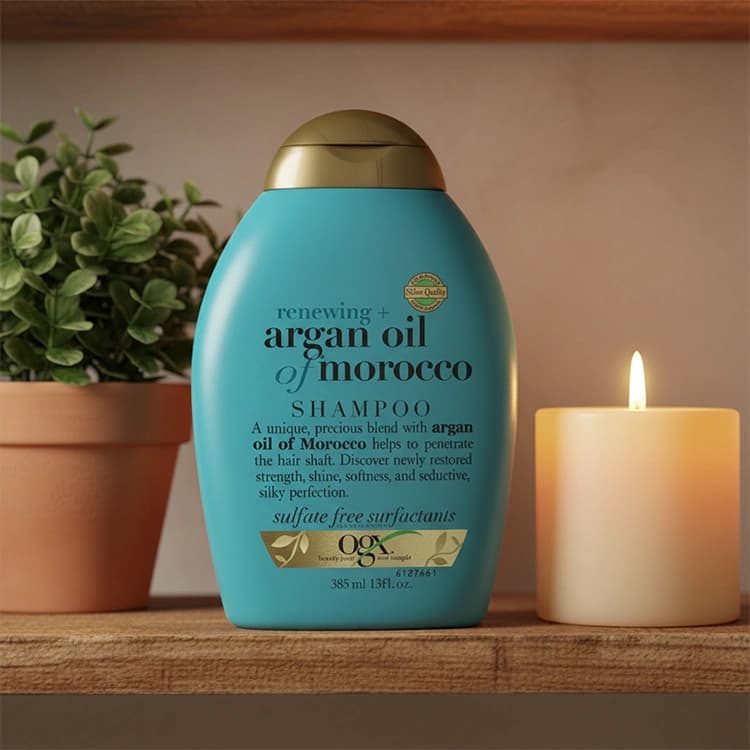 شامپو ogx مدل Argan Oil of Morocco حجم 385 میلی لیتر — تصویر ۲