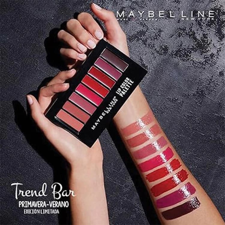 پالت رژ لب Maybelline مدل Lip Color — تصویر ۳