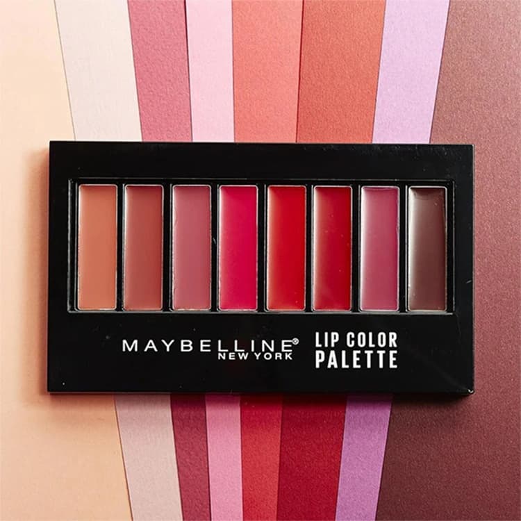 پالت رژ لب Maybelline مدل Lip Color — تصویر ۴