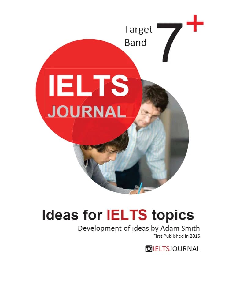 کتاب IELTS Journal: Ideas for IELTS Topics Development (ژورنال آیلتس: ایده‌هایی برای توسعه موضوعات آیلتس) نسخه انگلیسی PDF