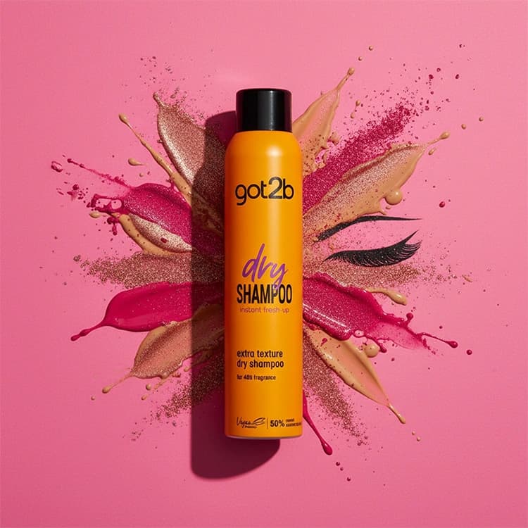 شامپو خشک got2b مدل Instant Fresh Up Extra Texture حجم 200 میلی لیتر — تصویر ۳