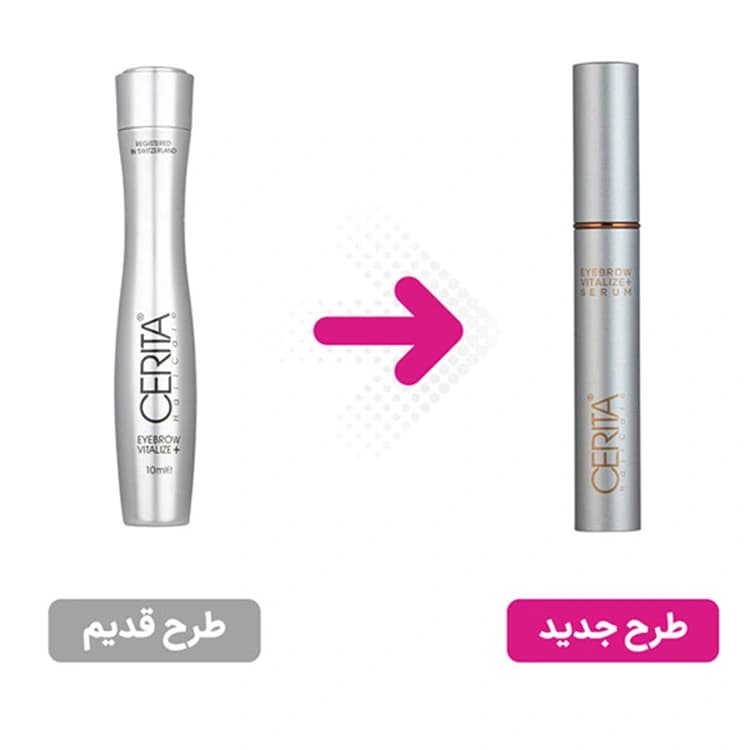 سرم ابرو Cerita مدل Vitalize حجم 8 میلی لیتر — تصویر ۴