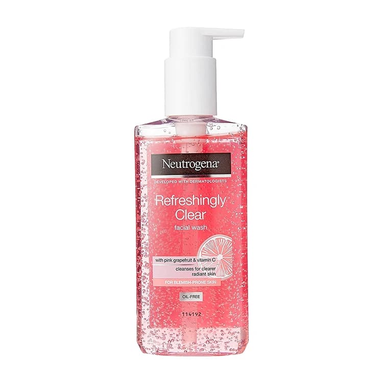 ژل شوینده صورت Neutrogena مدل Refreshingly Clear حجم 200 میلی لیتر