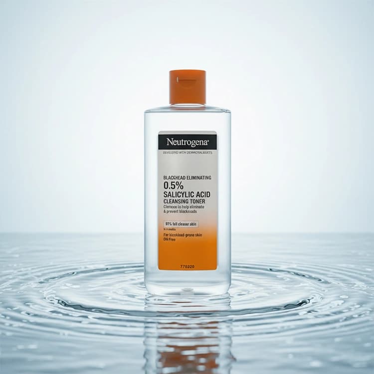 تونر Neutrogena مدل Blackhead Eliminating حجم 200 میلی لیتر — تصویر ۴