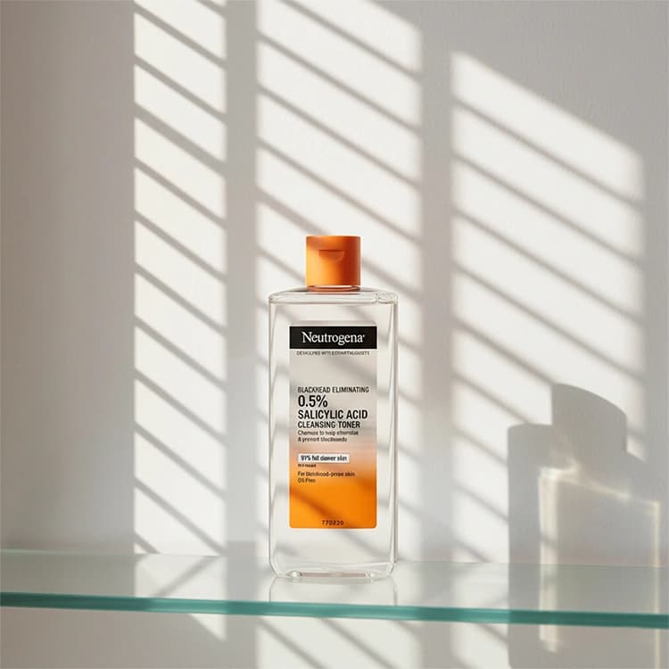 تونر Neutrogena مدل Blackhead Eliminating حجم 200 میلی لیتر — تصویر ۲