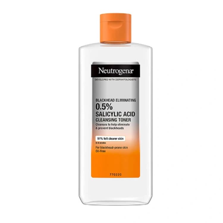 تونر Neutrogena مدل Blackhead Eliminating حجم 200 میلی لیتر