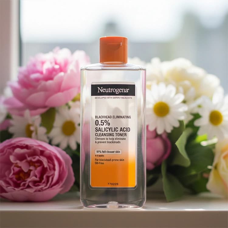 تونر Neutrogena مدل Blackhead Eliminating حجم 200 میلی لیتر — تصویر ۳