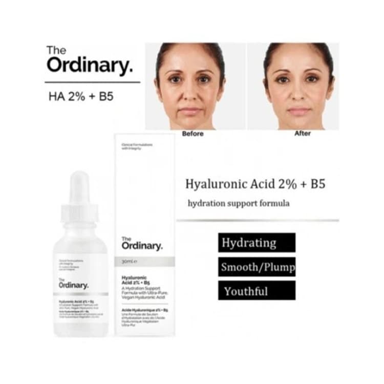 سرم آبرسان The Ordinary مدل Hyaluronic Acid Plus B5 حجم 30 میلی لیتر — تصویر ۷