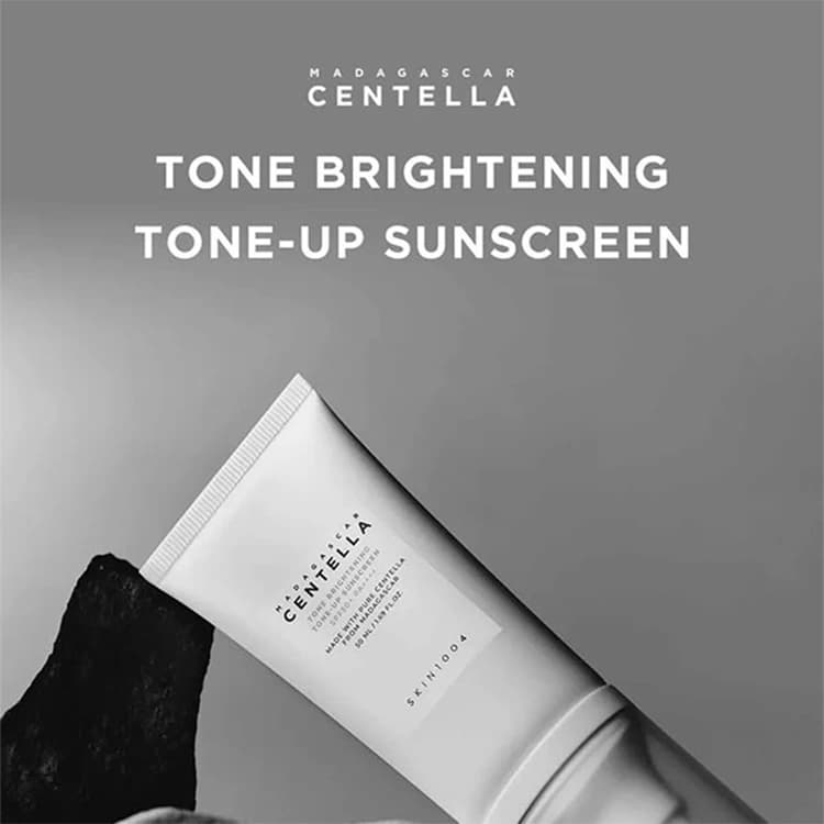 کرم ضد آفتاب Skin 1004 مدل Centella Tone Brightening حجم 50 میلی لیتر — تصویر ۲