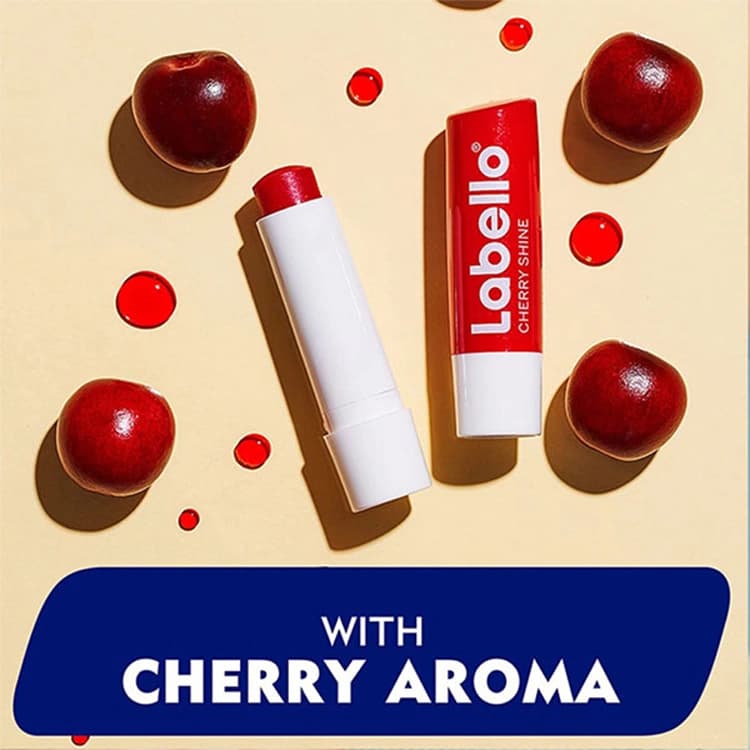 بالم لب Labello مدل Cherry Shine — تصویر ۳