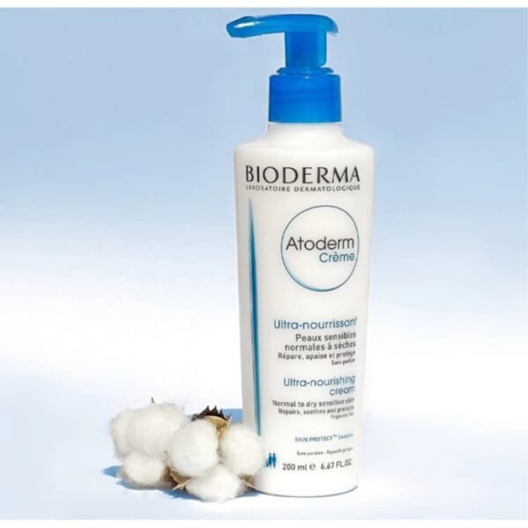 کرم مرطوب کننده Bioderma مدل Atoderm حجم 200 میلی لیتر — تصویر ۲