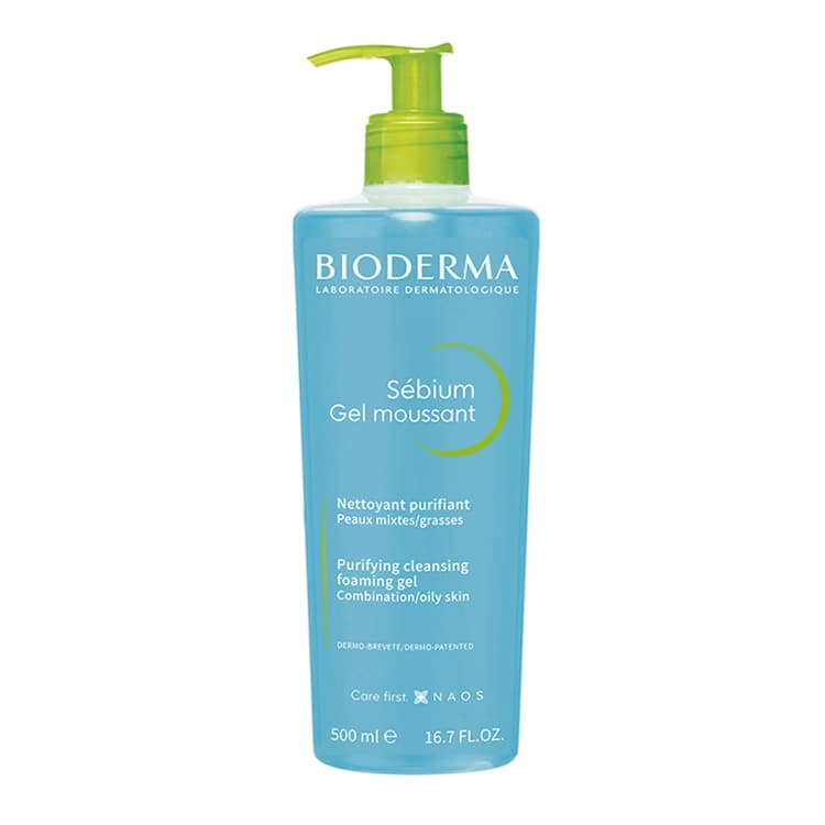 ژل شوینده صورت Bioderma مدل Sebium حجم 500 میلی لیتر