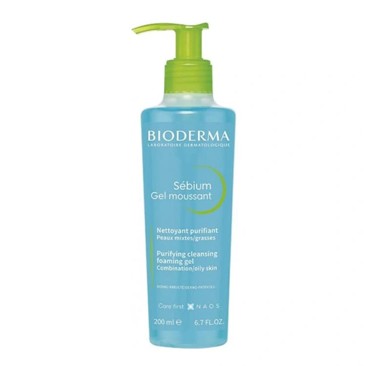 ژل شوینده صورت Bioderma مدل Sebium حجم 200 میلی لیتر