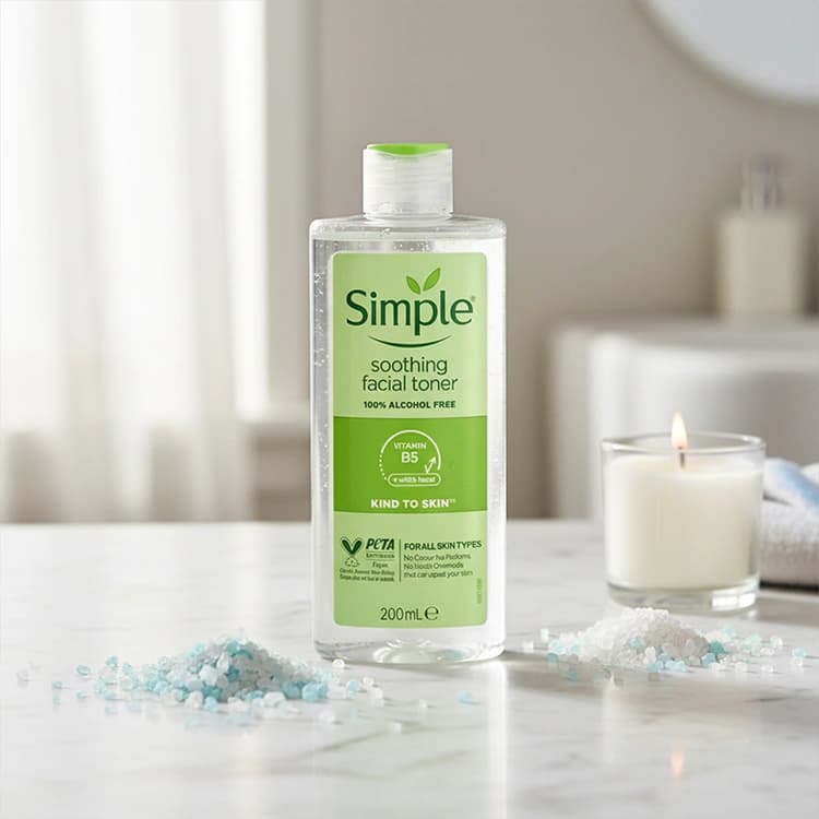 تونر Simple مدل Soothing حجم 200 میلی لیتر — تصویر ۲