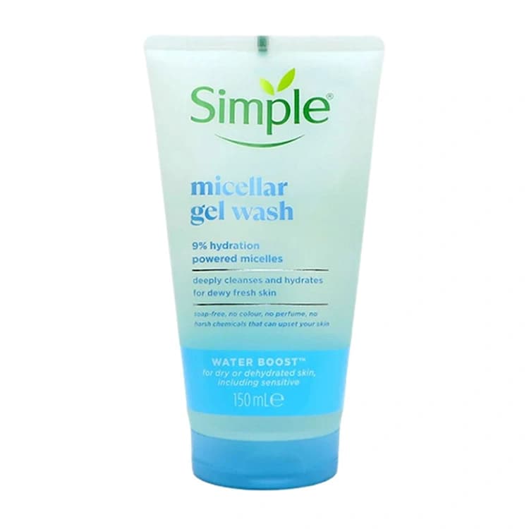 ژل شوینده صورت Simple مدل Micellar Water Boost حجم 150 میلی لیتر — تصویر ۲
