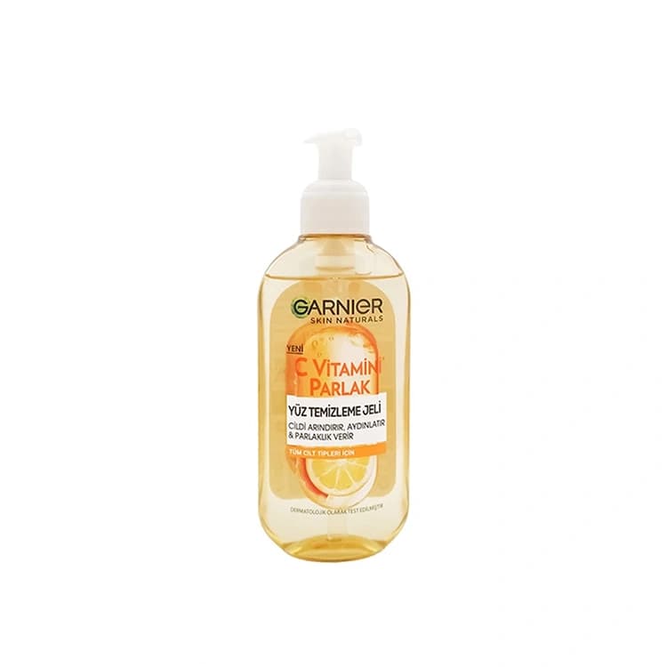 ژل شوینده صورت Garnier مدل Vitamin C حجم 200 میلی لیتر — تصویر ۲