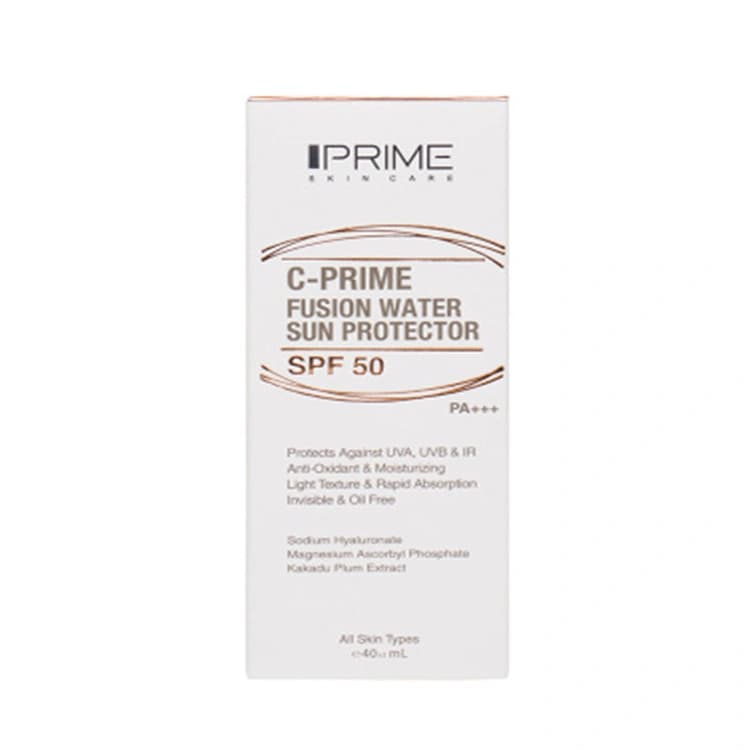 کرم ضد آفتاب PRIME مدل C Prime Fusion Water حجم 40 میلی لیتر — تصویر ۳