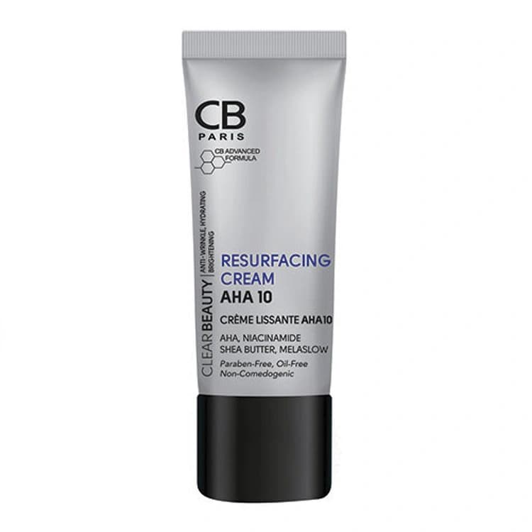 کرم لایه بردار CB Paris مدل Resurfacing AHA 10 حجم 30 میلی لیتر