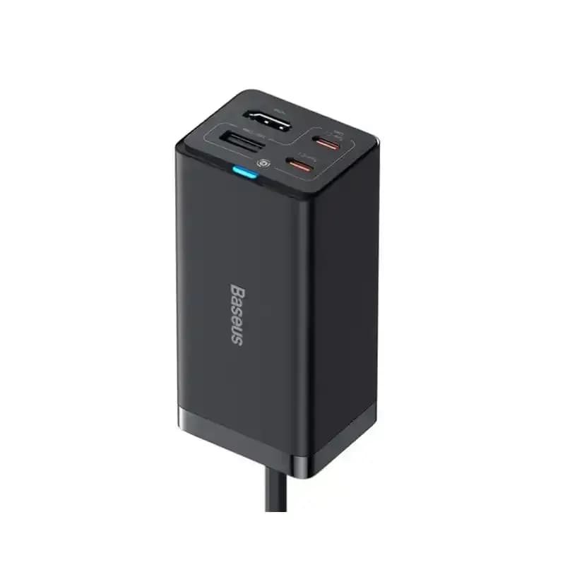 شارژر رومیزی و هاب باسئوس GaN5 Pro Fast Charging 1U+2C+ HDMI توان 67 وات — تصویر ۴