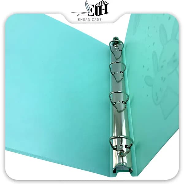 پاپکو-کلاسور 4 حلقه پاستلي کد 4418 — تصویر ۳