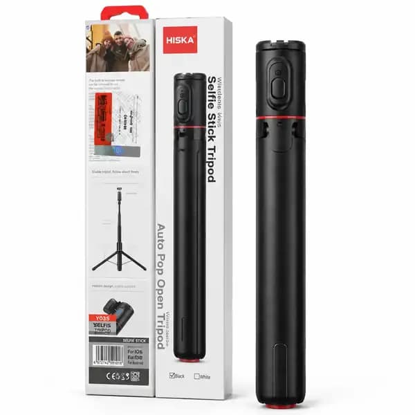 مونوپاد و سه پایه موبایل هیسکا مدل Hiska HR-43 Selfie Tripod — تصویر ۴