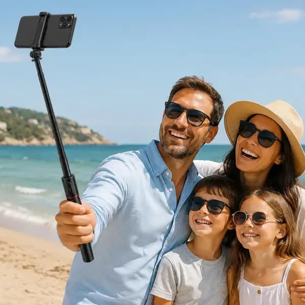مونوپاد و سه پایه موبایل هیسکا مدل Hiska HR-43 Selfie Tripod — تصویر ۳