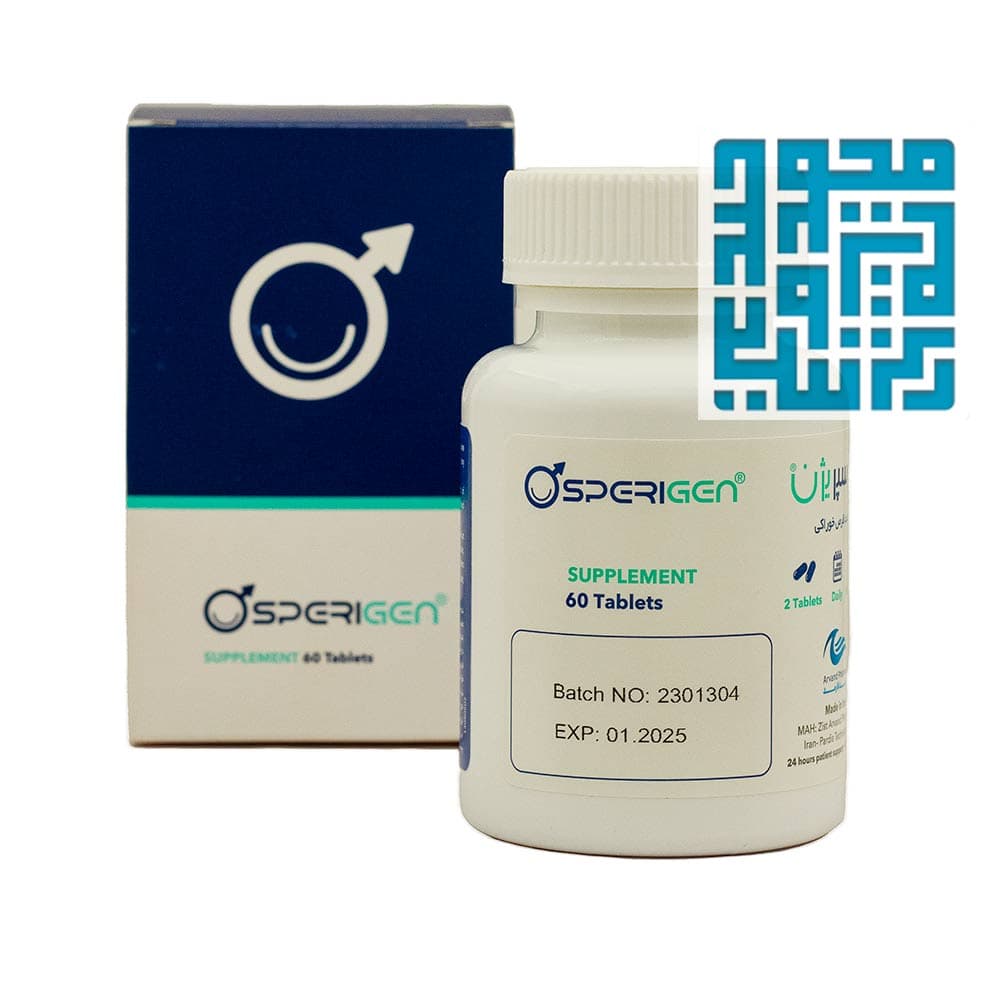 قرص اسپریژن نانو حیات دارو 60 عددی