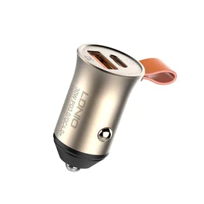 شارژر فندکی ۳۰ وات الدینیو مدل LDNIO C509Q — تصویر ۴