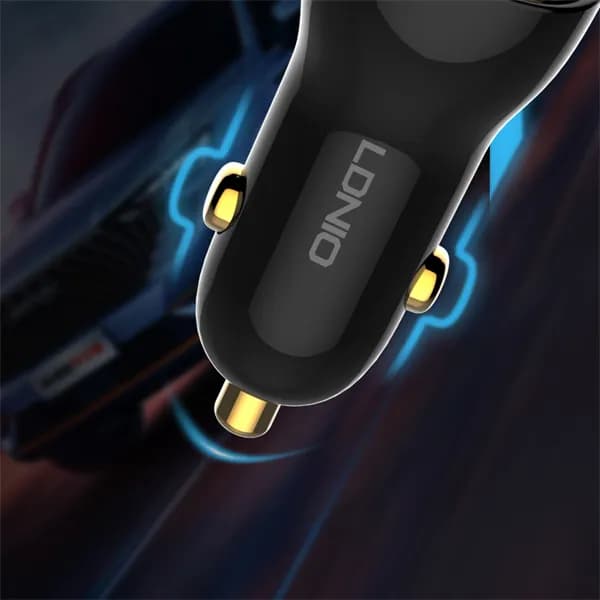 شارژر فندکی ۶۰ وات الدینیو مدل LDNIO C103 — تصویر ۶