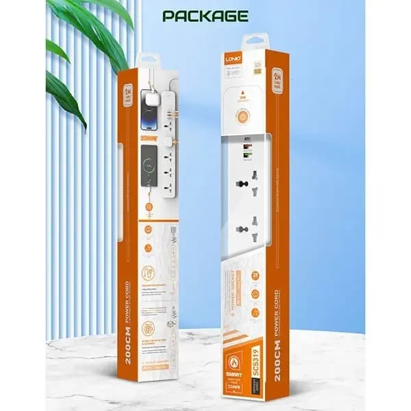 چندراهی برق الدینیو مدل LDNIO SC5319 — تصویر ۷