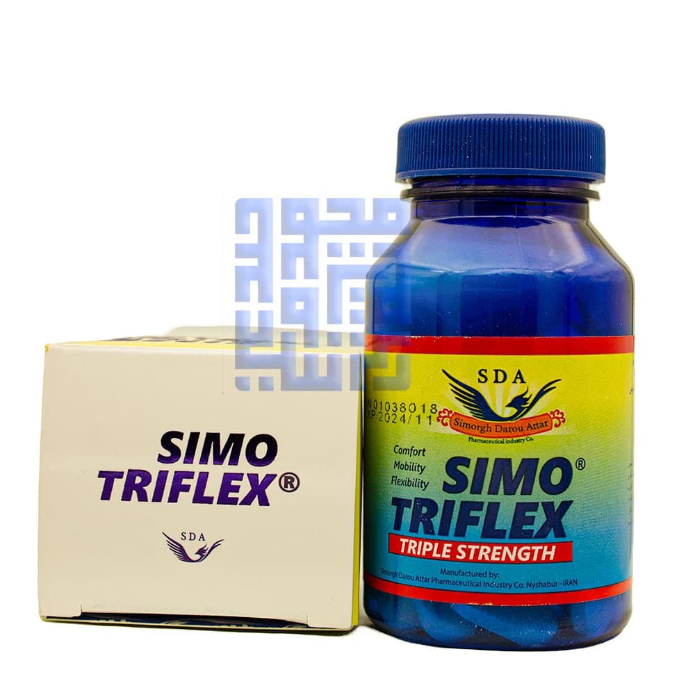 قرص سیمو تری فلکس سیمرغ دارو 60 عددی — تصویر ۳