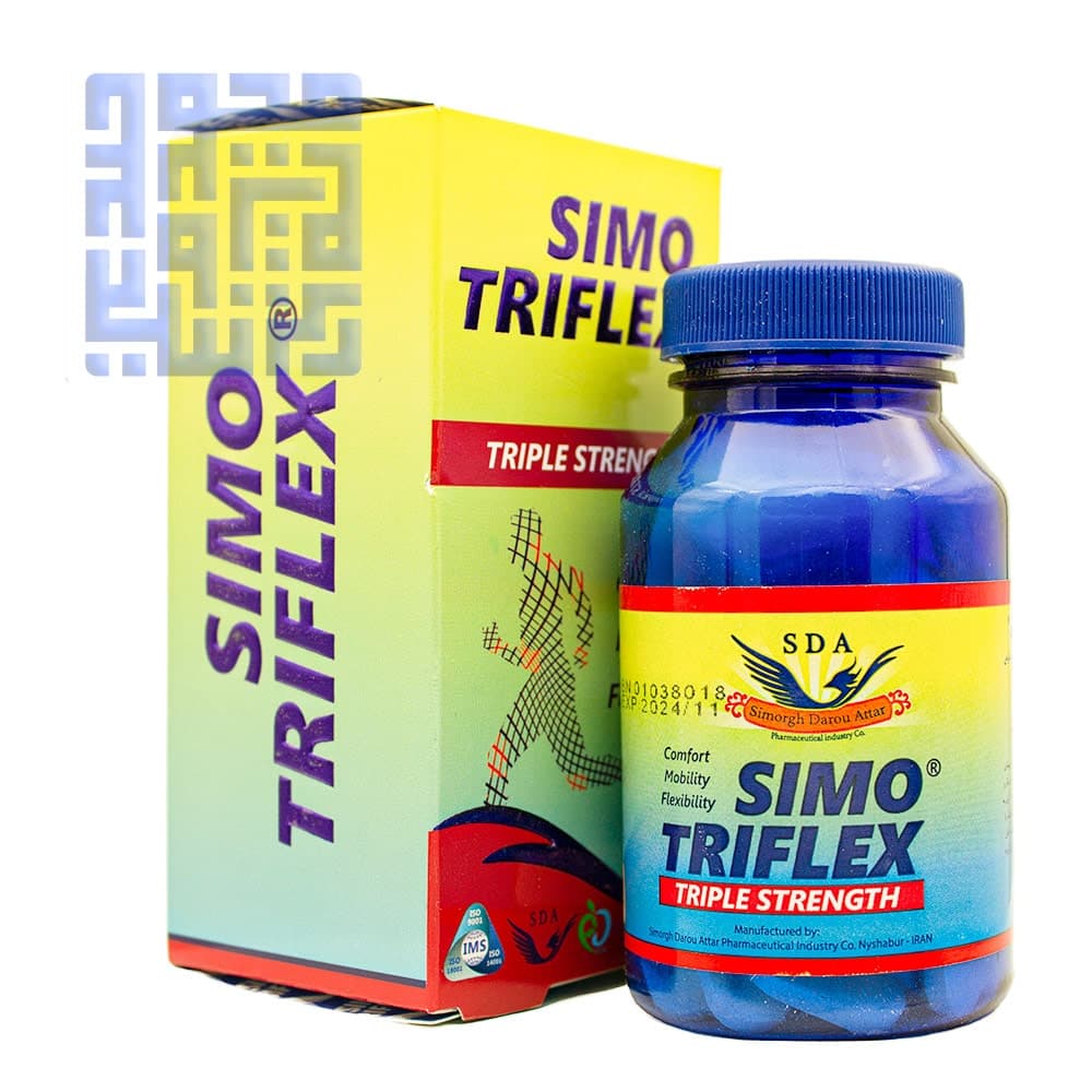 قرص سیمو تری فلکس سیمرغ دارو 60 عددی — تصویر ۲