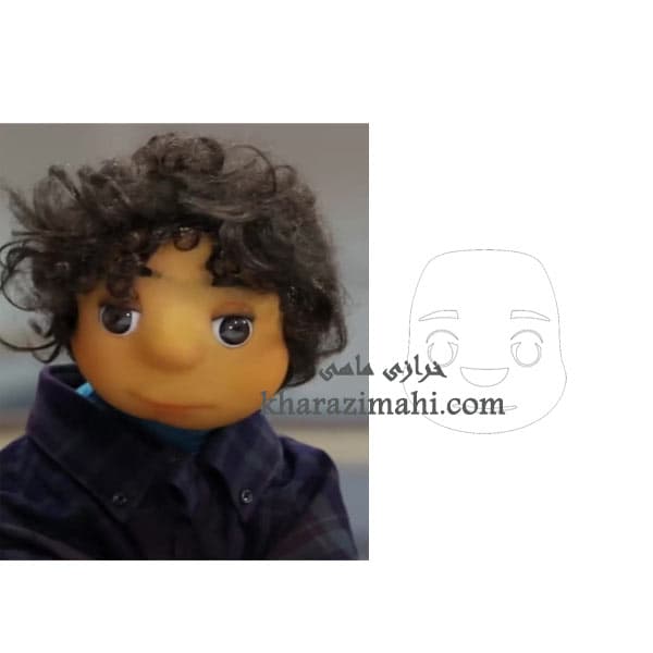شابلون عروسک بچه { بادوم}
