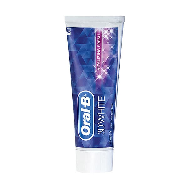 خمیر دندان سفید کننده تری دی وایت اورال بی Oral-B مدل Vitalize حجم 75 میل اصل