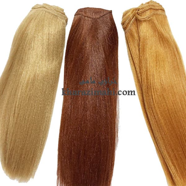 موی عروسک بیست وپنج سانت صاف_ یاکی پرحجم_وارداتی
