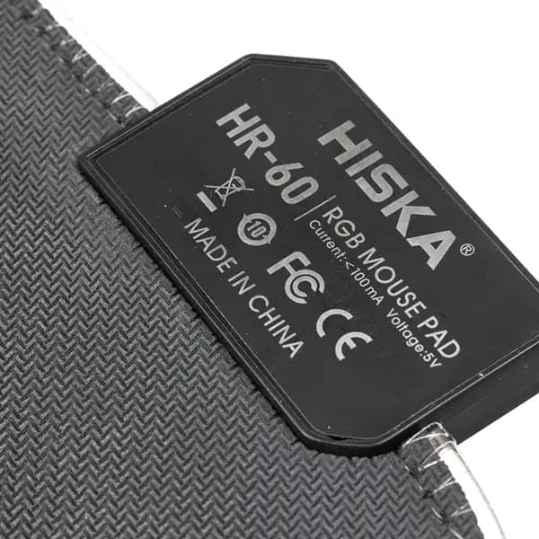 ماوس پد مخصوص بازی هیسکا مدل Hiska HR-60 — تصویر ۴