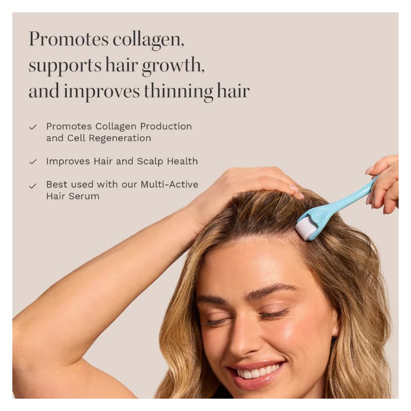 درمارولر سر هیربرست HAIRBURST اورجینال مدل درما اسکالپ DERMA SCALP | ضد ریزش و رشد مجدد و ضخیم شدن مو – طول 0.25 میلی متر — تصویر ۳
