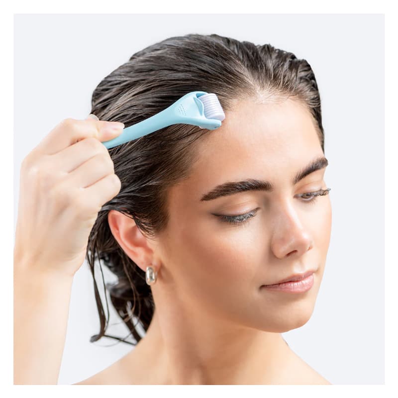 درمارولر سر هیربرست HAIRBURST اورجینال مدل درما اسکالپ DERMA SCALP | ضد ریزش و رشد مجدد و ضخیم شدن مو – طول 0.25 میلی متر — تصویر ۴