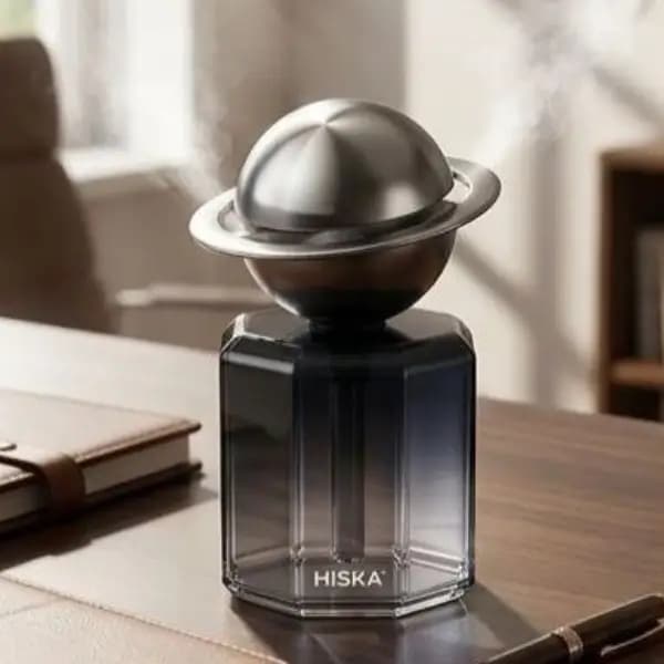 خوشبو کننده هوا هیسکا مدل Hiska HR-29 360″ Saturn Cologne AIR Freshener — تصویر ۲