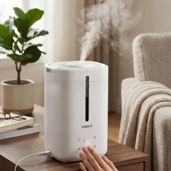 بخور سرد و رطوبت‌ ساز هیسکا مدل Hiska H-40 Smart Humdifier — تصویر ۲