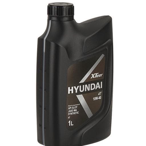 روغن موتور 10W-40 هیوندای اکستیر (وارداتی) SL 4T مخصوص موتورسیکلت حجم 1 لیتر