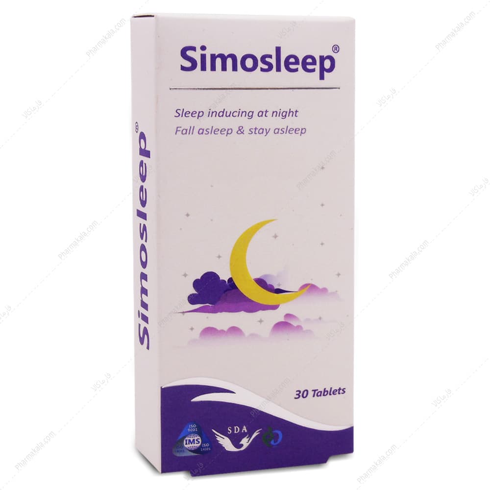 قرص سیمو اسلیپ Simosleep سیمرغ دارو عطار 30 عددی