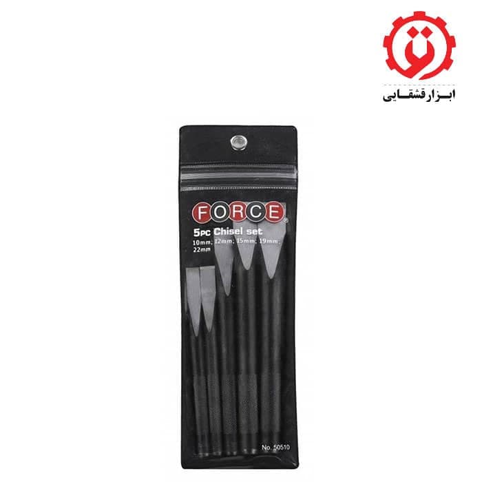 سری قلم چکشی کیفی 5 عددی فورس مدل 50510