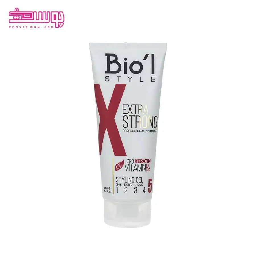 ژل موی سر اکسترا استرانگ Extra Strong بیول 200ml — تصویر ۳