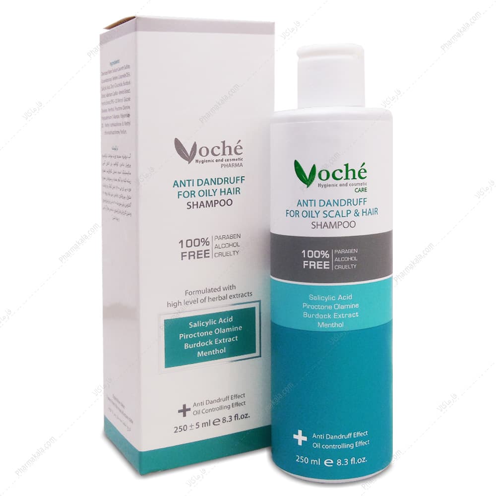 شامپو ضد شوره موی چرب وچه 250ml